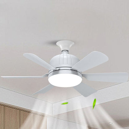 AuraBreeze 6-Blads Flushmount LED Plafondventilator