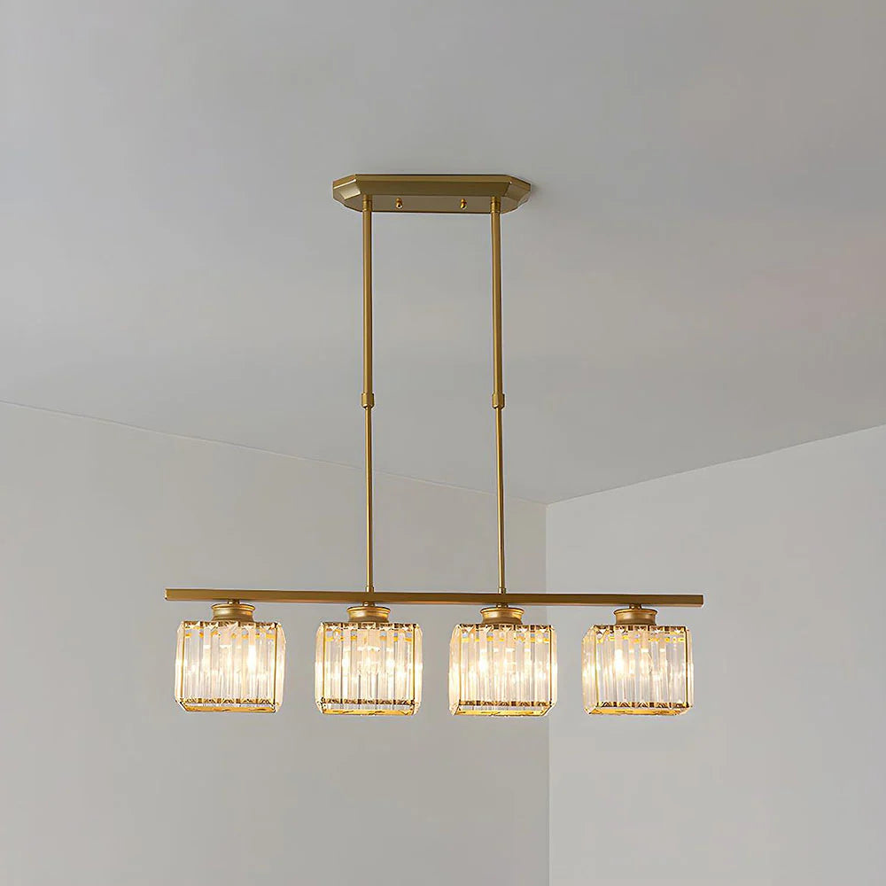 Nordic Glazen Hanglamp met Meerdere Lichtpunten