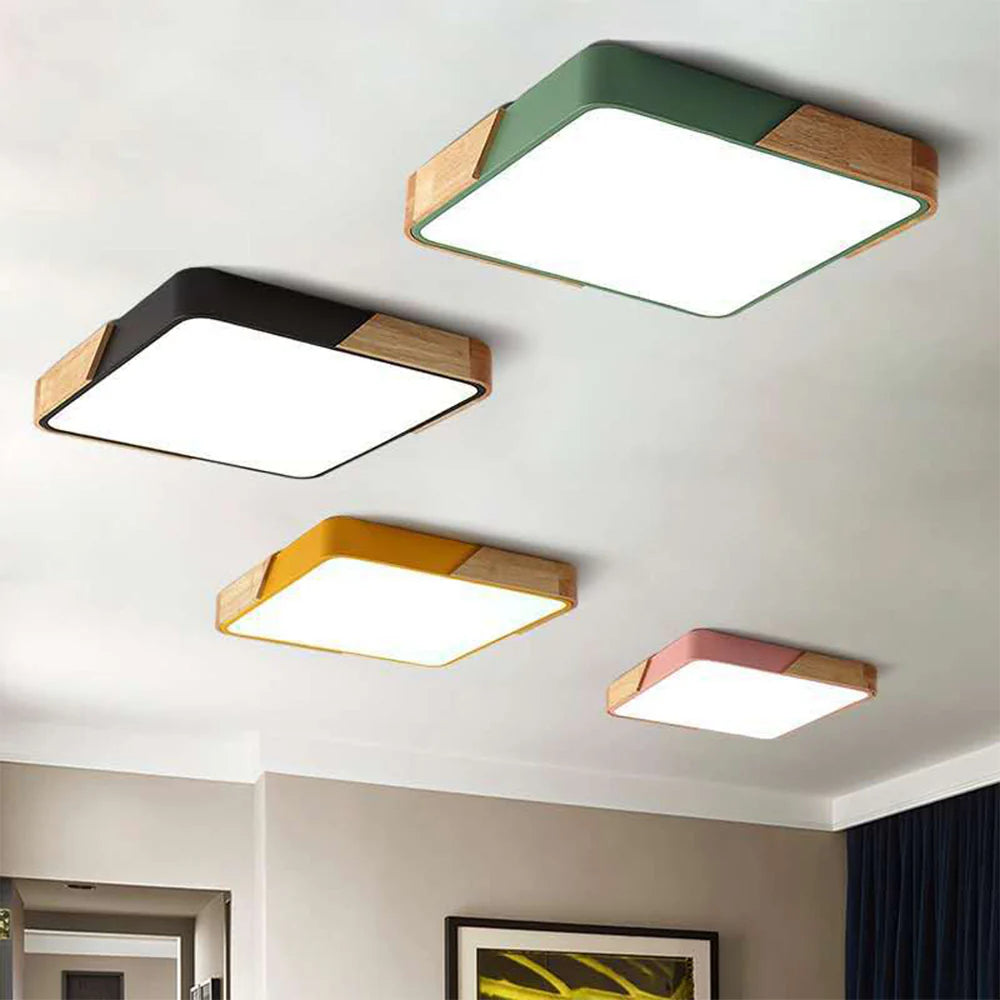 Opbouw Vierkante LED Plafondlamp