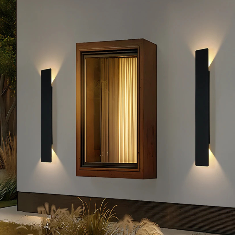 Moderne Slank Ontwerp IP65 LED Buitenwandlamp