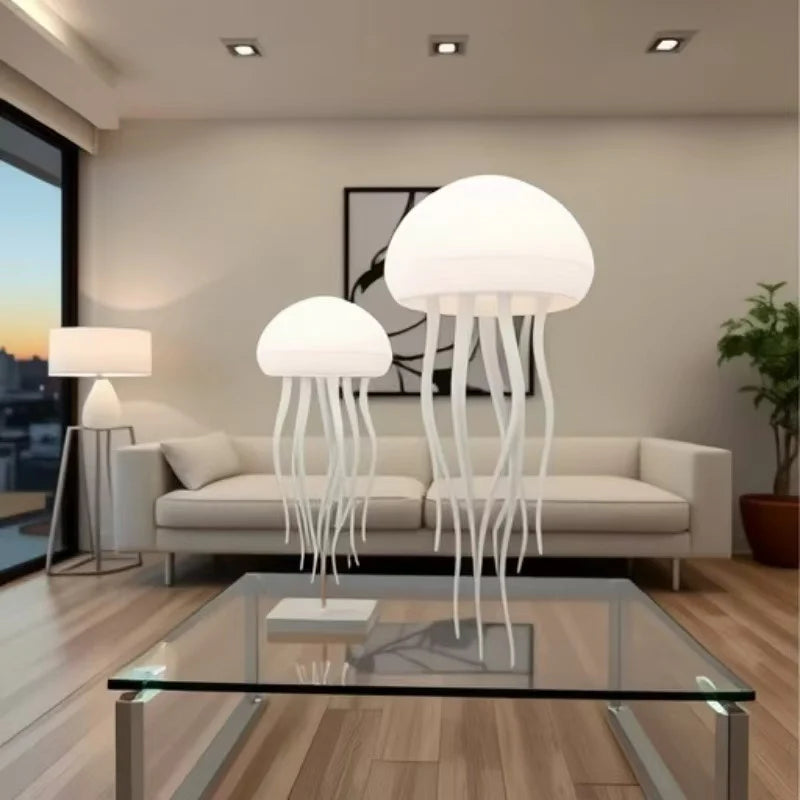 Artistieke Jellyfish Tafellamp met Betoverende Lichts