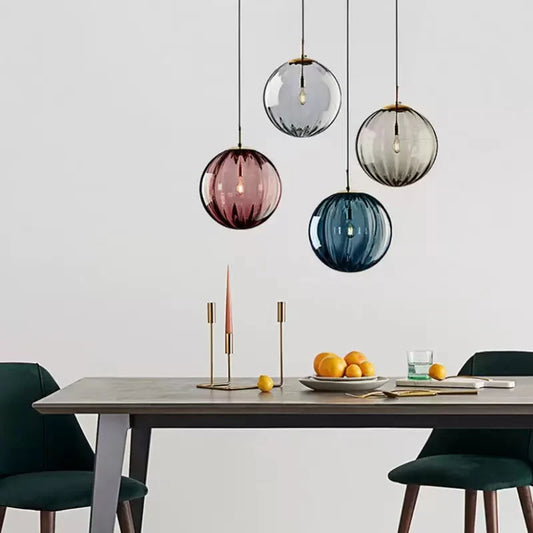 Nordic Waterpatroon Glazen Bol Hanglamp S96
