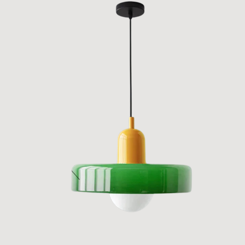 Bauglas Hanglamp – Retro Elegantie met Scandinavische Touch