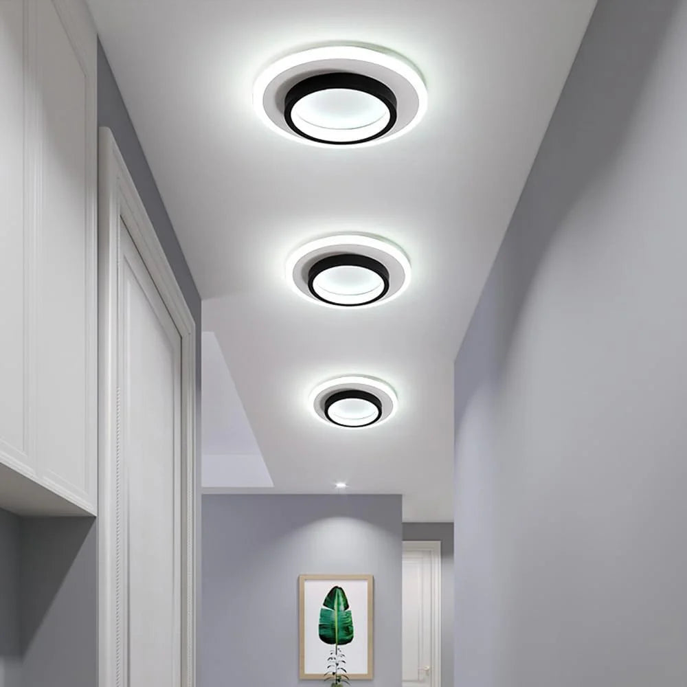 Flush Mount Metaal Acryl Ronde LED Plafondlamp