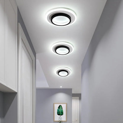 Flush Mount Metaal Acryl Ronde LED Plafondlamp