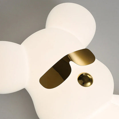 Creatieve Cartoon Dierenbeer LED Flush Mount Plafondlamp