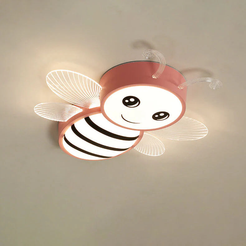 Moderne Creatieve Kinder Bijen LED Plafondlamp