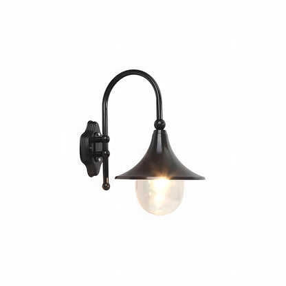 IP54 Vintage Zwarte Wandlamp Buiten