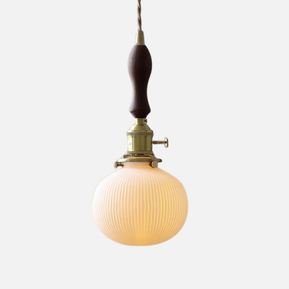 Scandinavian Elegance Witte Keramische Hanglamp