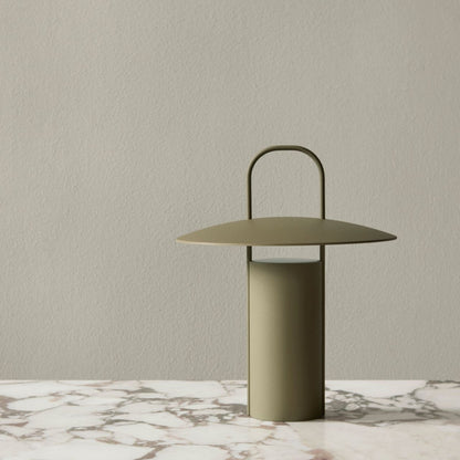 Moderne Cilindrisch Lichaam Draagbare Bureaulamp