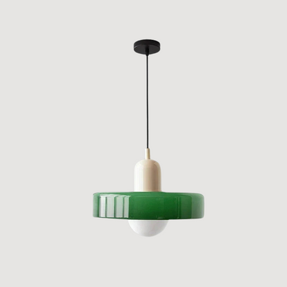Bauglas Hanglamp – Retro Elegantie met Scandinavische Touch