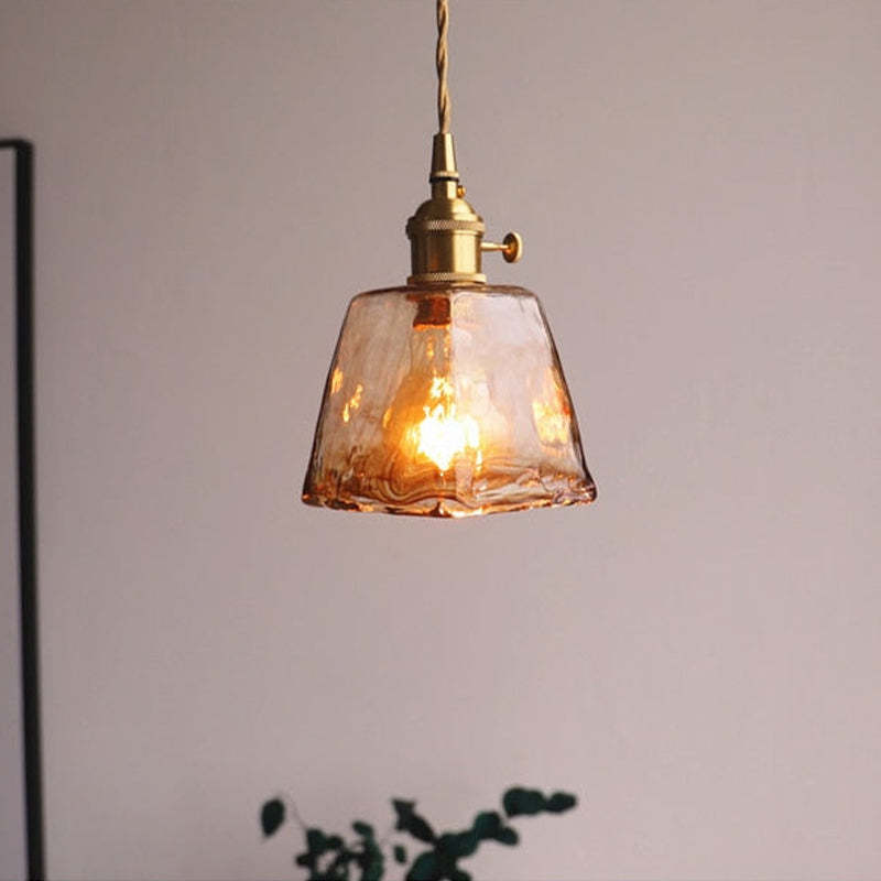 Vintage Goud Metalen Retro LED Hanglamp