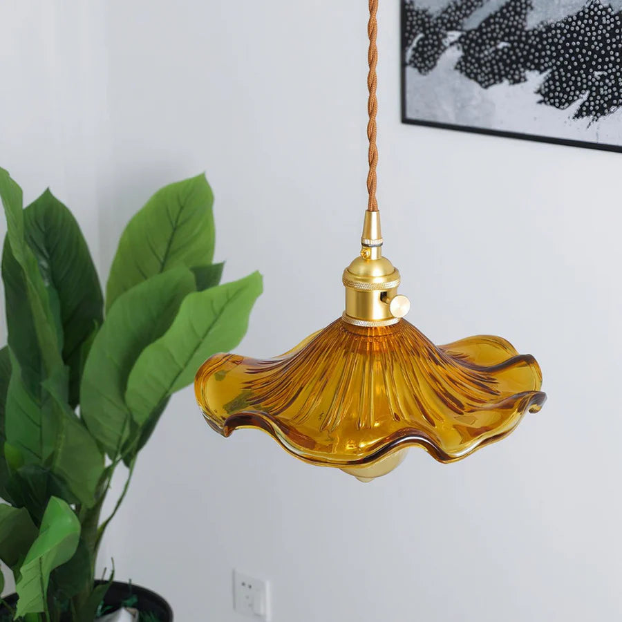 Hibiscus Hanglamp met Stijlvolle Bloemvorm