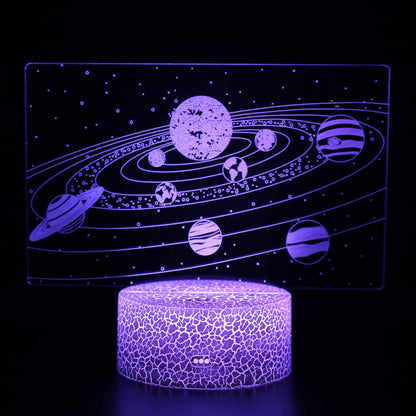 Moderne Cosmo Galaxy Illusie Tafellamp