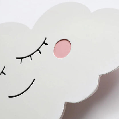 Noordse Creatieve Wolken Emoji LED Wandlamp