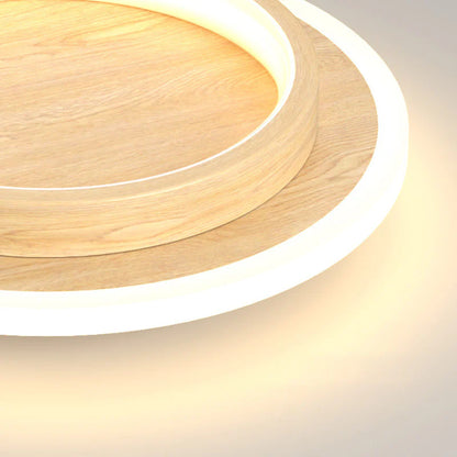 Flush Mount Metaal Acryl Ronde LED Plafondlamp