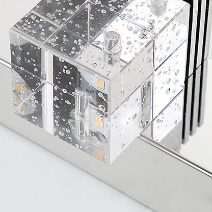Kristal Zilver Luxe LED Wandlamp