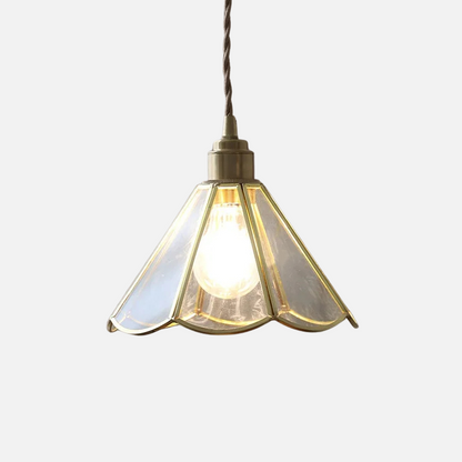 Verstelbare Glazen LED  Hanglamp in Retro Stijl