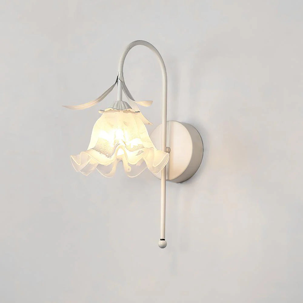 Creatief Bloemvormige Glazen Wandlamp