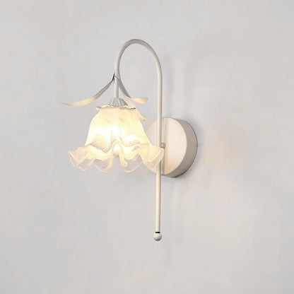 Creatief Bloemvormige Glazen Wandlamp