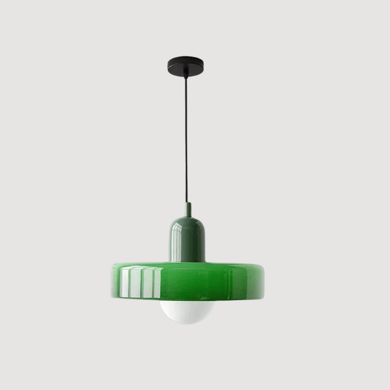 Bauglas Hanglamp – Retro Elegantie met Scandinavische Touch