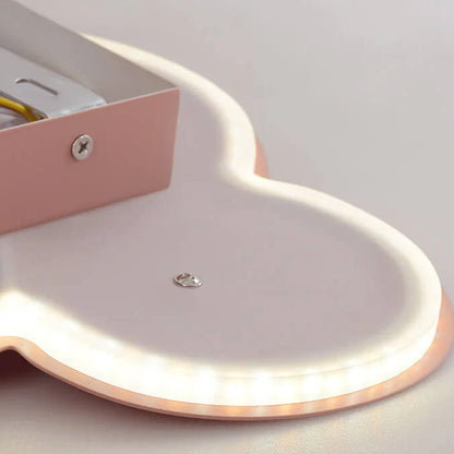 Noordse Creatieve Wolken Emoji LED Wandlamp