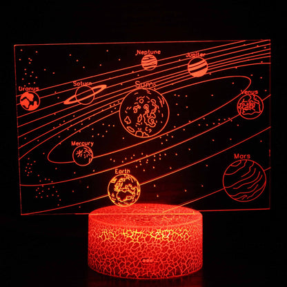 Moderne Cosmo Galaxy Illusie Tafellamp