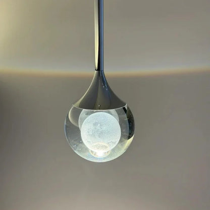 Heldere Glazen Bol Hanglamp met Tijdloze Uitstraling
