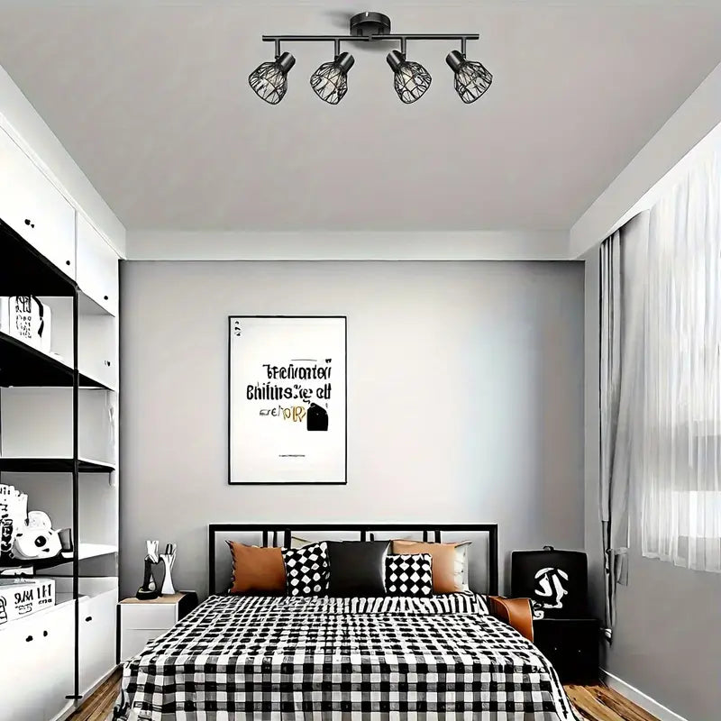 Verstelbare Aluminium LED Plafondlamp Flush Mount
