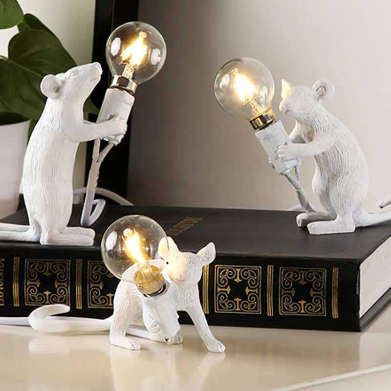 Creatieve Nachtlamp Speels Design Muis Tafellamp