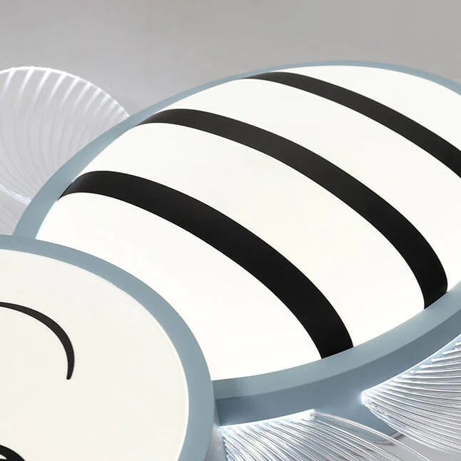 Moderne Creatieve Kinder Bijen LED Plafondlamp
