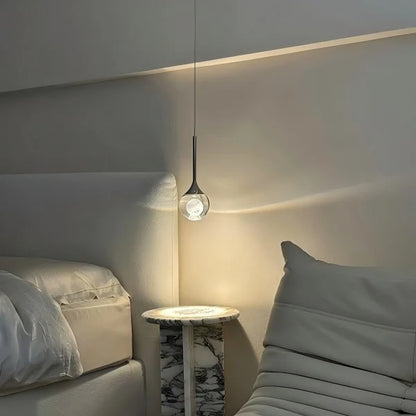 Heldere Glazen Bol Hanglamp met Tijdloze Uitstraling