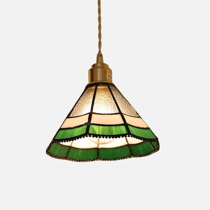 Verstelbare Glazen LED  Hanglamp in Retro Stijl