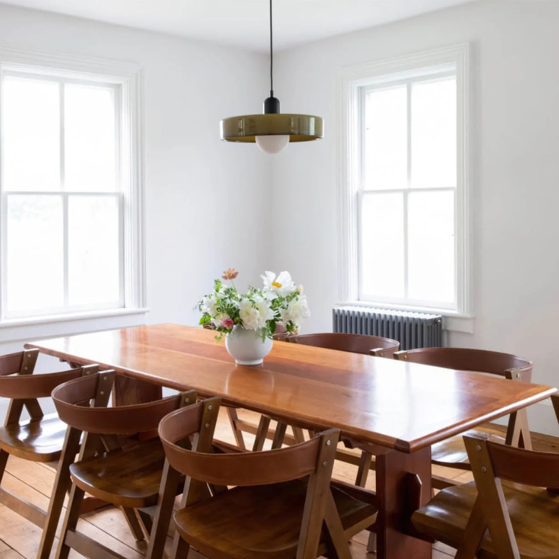Bauglas Hanglamp – Retro Elegantie met Scandinavische Touch