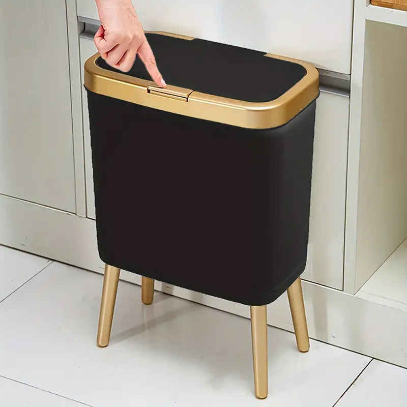 15L geurafsluitende prullenbak op poten | Modern design voor thuis
