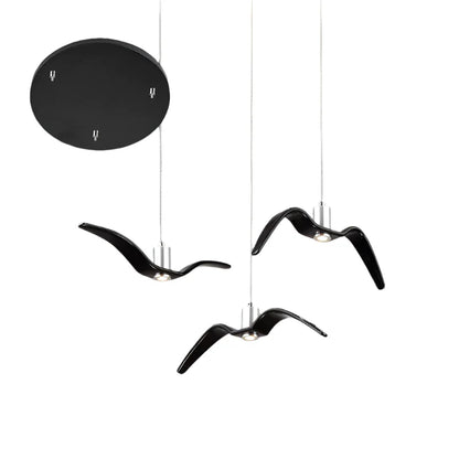 Minimalistisch Aluminium Vleugelvormige Hanglamp