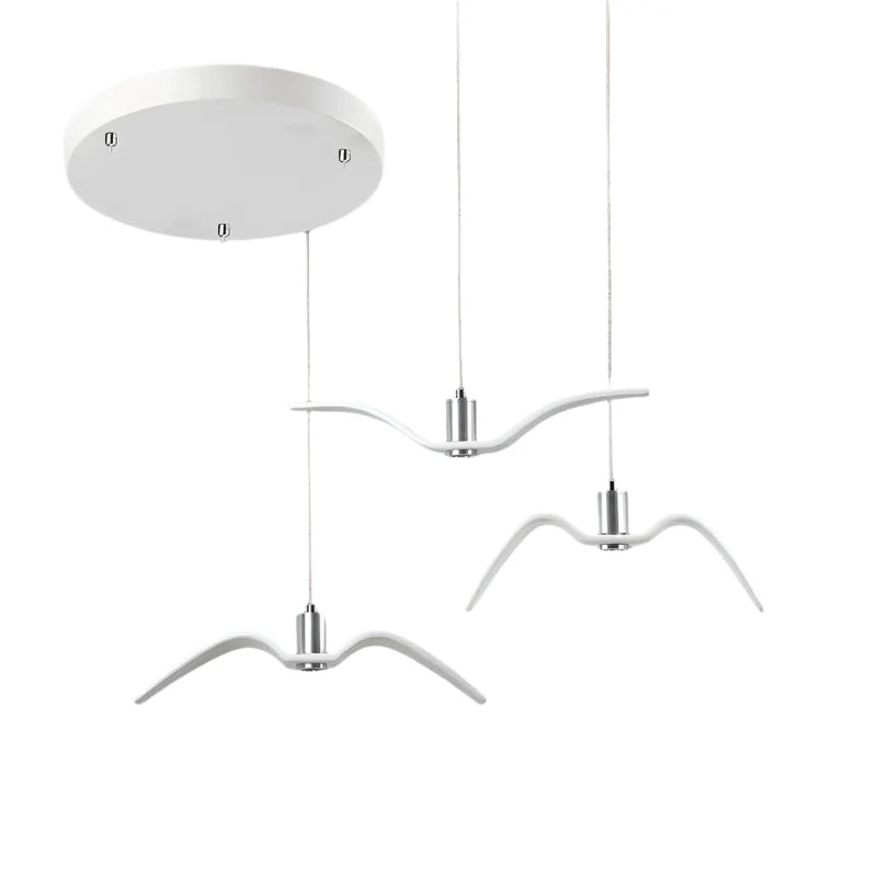 Minimalistisch Aluminium Vleugelvormige Hanglamp