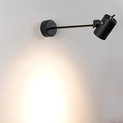 Minimalistische Verstelbare Cilinder LED Wandlamp