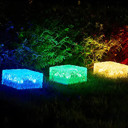 Moderne EverFrost Ijskristal Solar Steenlamp
