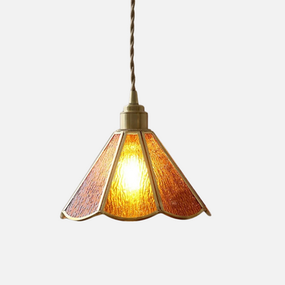 Verstelbare Glazen LED  Hanglamp in Retro Stijl