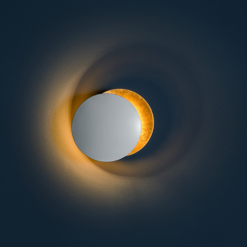 SolarGlow-Wandlamp met Zonsverduistering Effect