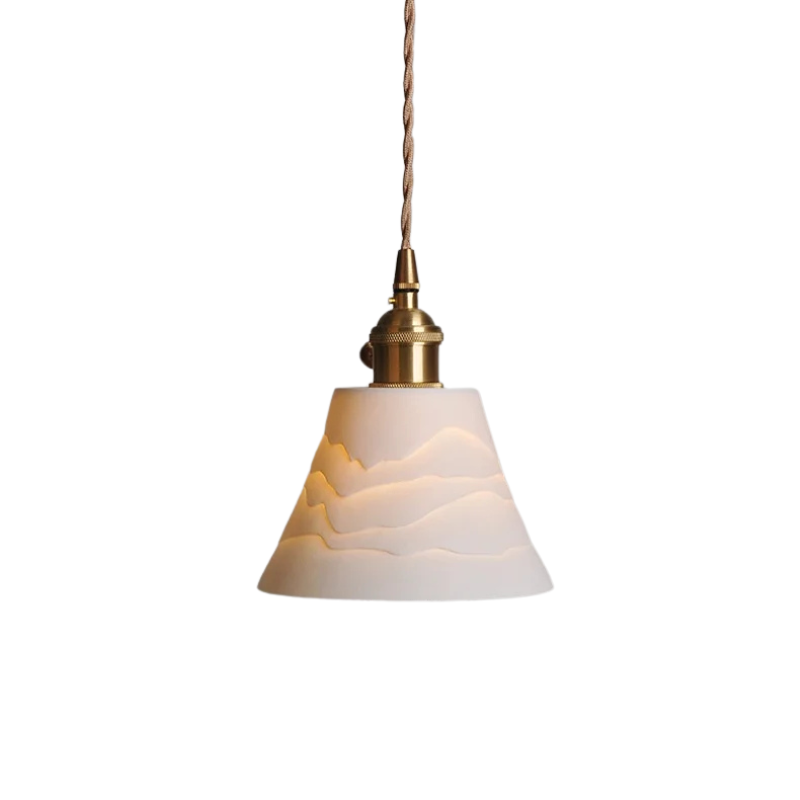 Moderne BloomCeramic LED Hanglamp