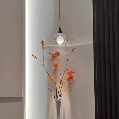 Heldere Glazen Bol Hanglamp met Tijdloze Uitstraling