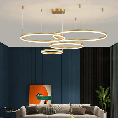 Arisha hanglamp -Modern metaal Tir-Cirkel