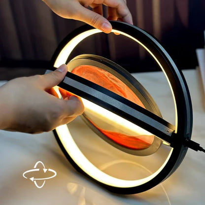 360° LED Tafellamp met Zandkunst