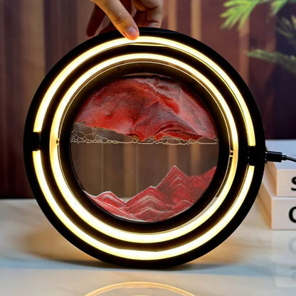 360° LED Tafellamp met Zandkunst