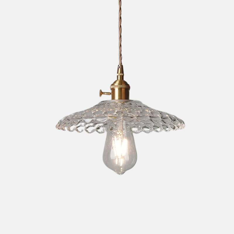 Scandinavisch Design Glazen Bloem Hanglamp