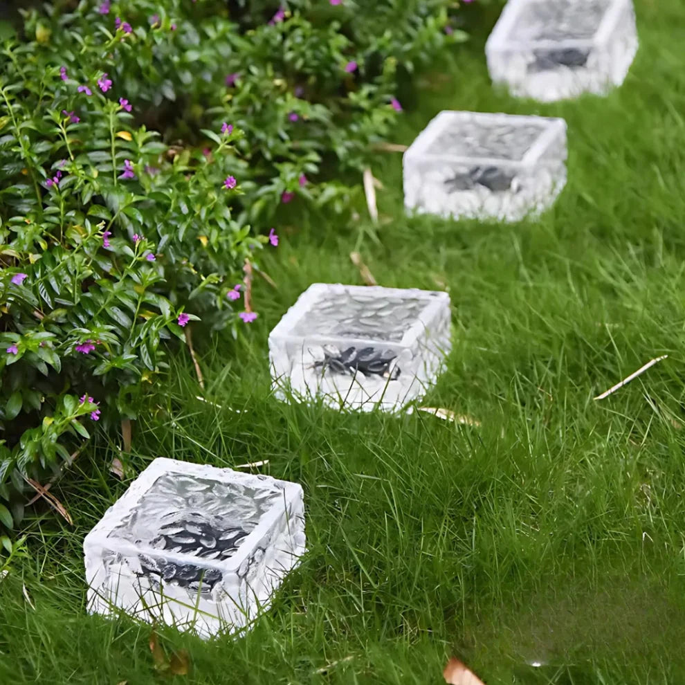 Moderne EverFrost Ijskristal Solar Steenlamp
