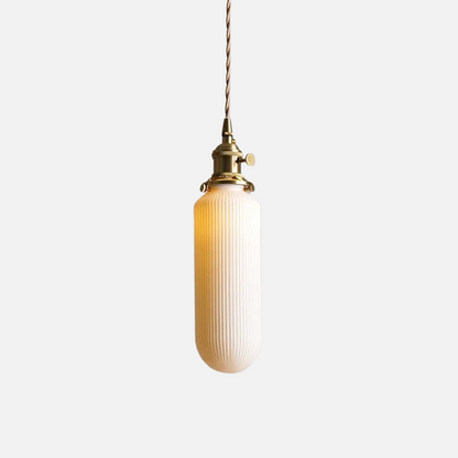 Scandinavian Elegance Witte Keramische Hanglamp
