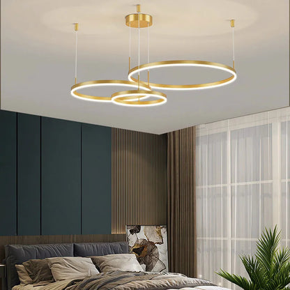 Arisha hanglamp -Modern metaal Tir-Cirkel
